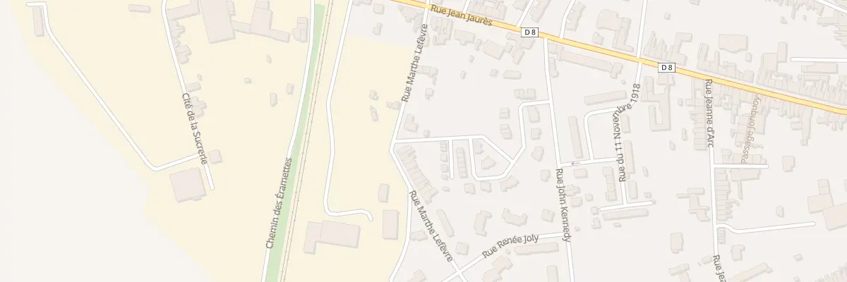 Plan du 133B Rue John Kennedy à Bohain-en-Vermandois