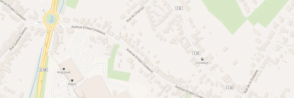 Plan du 723 Av Ernest Couteaux à Mecquignies