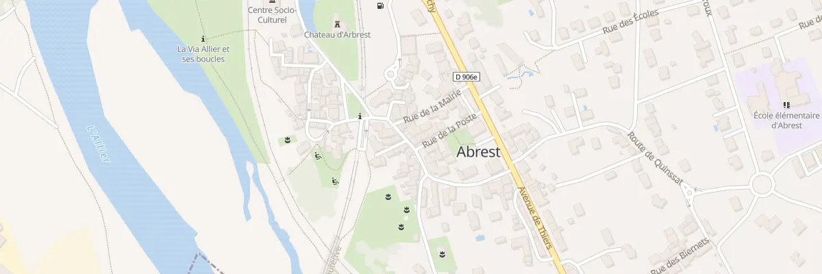 Plan du 20 Rue de la Liberté à Abrest