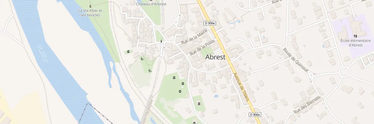 Plan du 27 Rue de la Liberté à Abrest