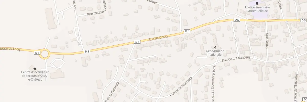 Plan du 24 Rue de Coucy à Anizy-le-Grand