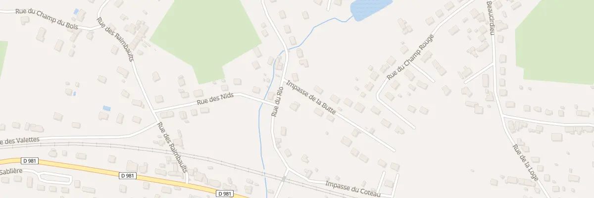 Plan du 4 Imp de la Butte à Saint-Léger-des-Vignes
