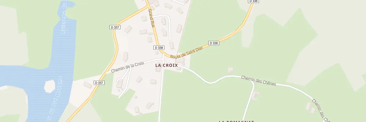 Plan du 5088 La Croix à Estandeuil