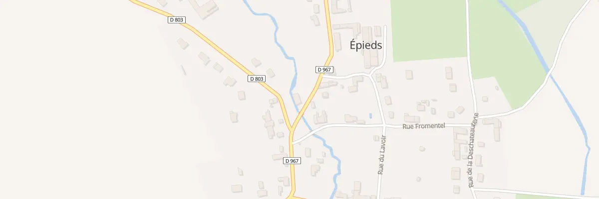 Plan du 9 Rte de Beuvardes à Épieds