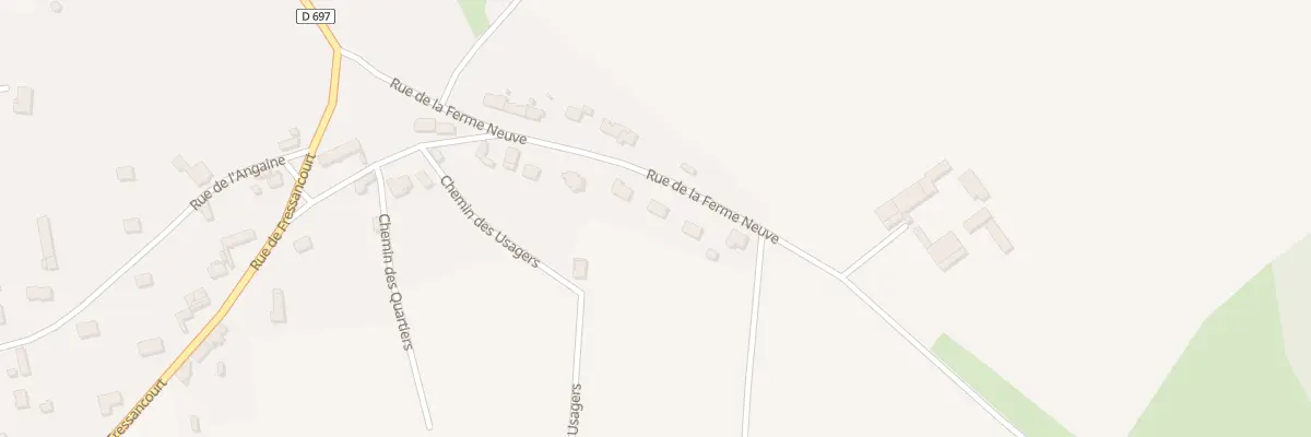 Plan du 10 Rue de la Ferme Neuve à Versigny