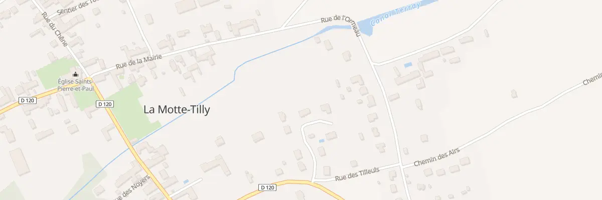 Plan du 11 Rue des Champs de la Motte à La Motte-Tilly