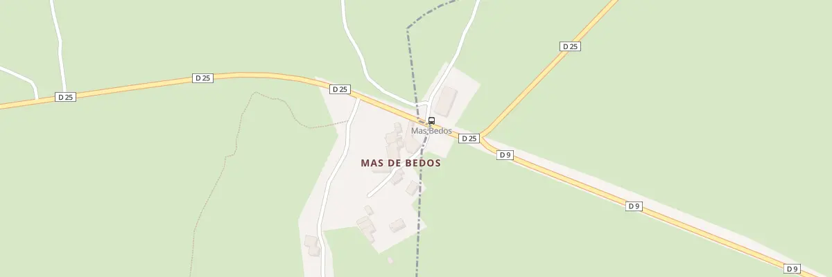 Plan du 5031 Mas de Bedos à Saint-Pierre-de-la-Fage