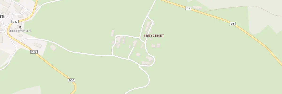 Plan du 5092A Freycenet à Saint-Hilaire