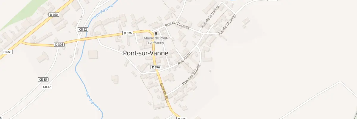 Plan du 5 Rue Adam à Pont-sur-Vanne