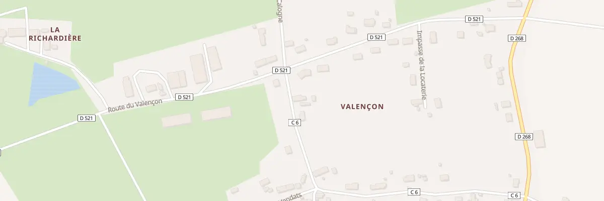Plan du 3 Rue de la Mignonette à Montoldre
