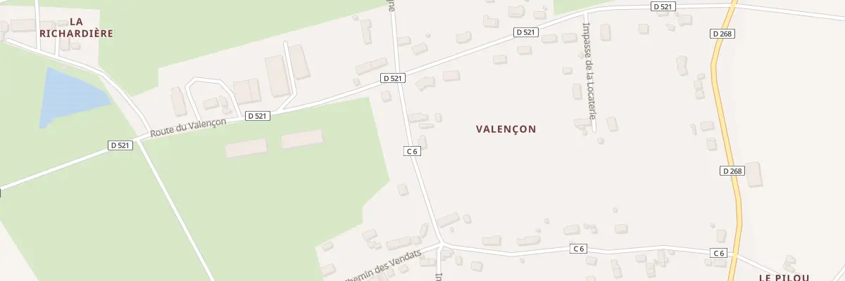 Plan du 5 Rue de la Mignonette à Montoldre