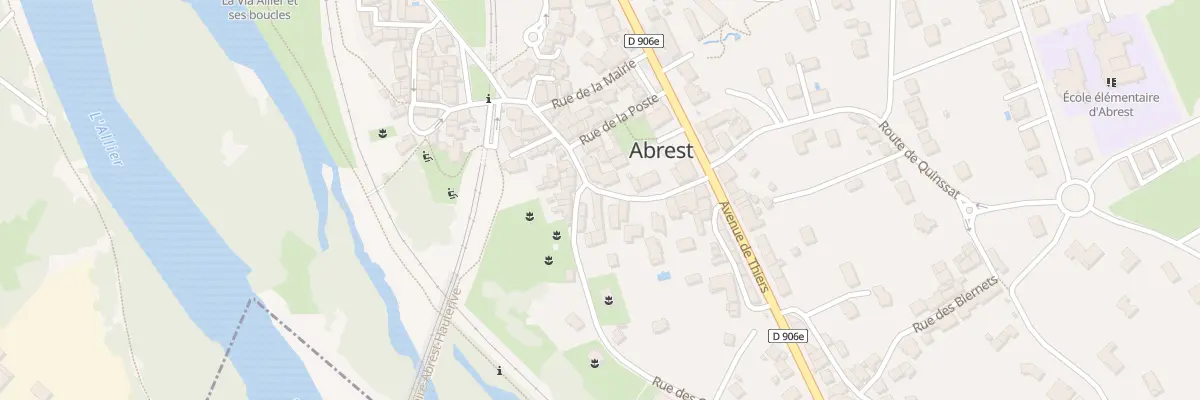 Plan du 5275 Rue de la Liberté à Abrest