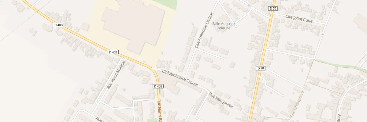 Plan du 3 Cité Ambroise Croizat à Thiant