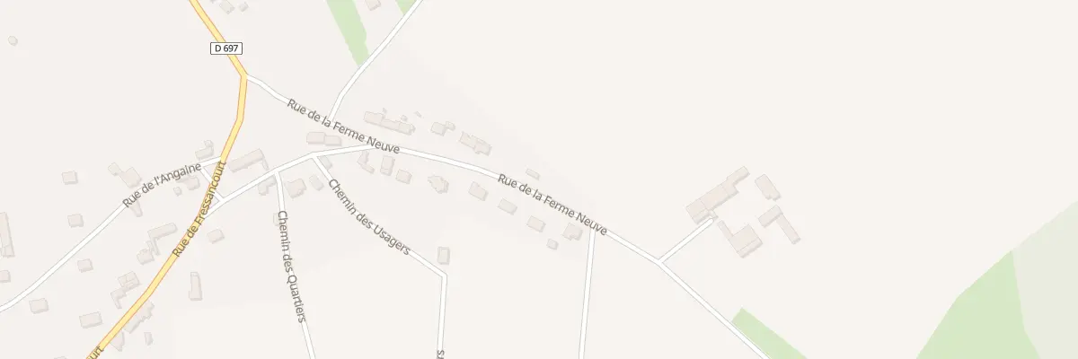 Plan du 21 Rue de la Ferme Neuve à Versigny