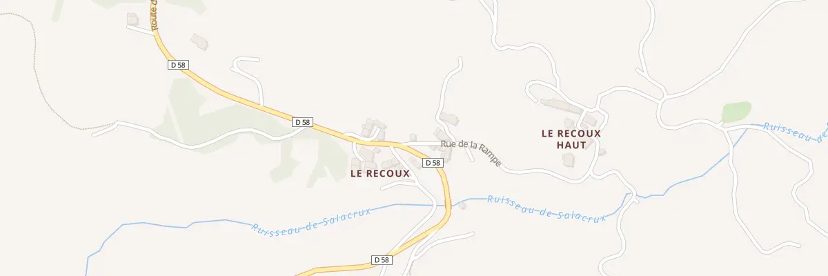 Plan du 1 Rue de la Rampe aux Laubies