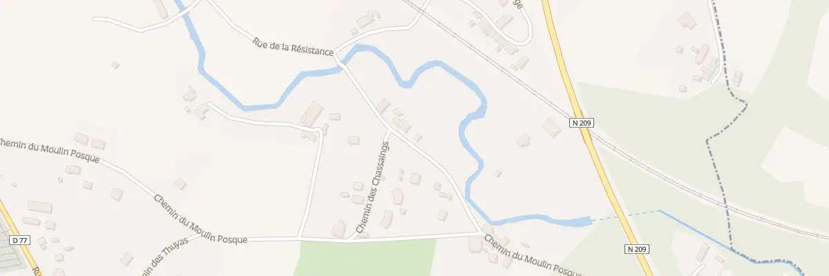 Plan du 9002 Champ du Merle à Saint-Germain-des-Fossés