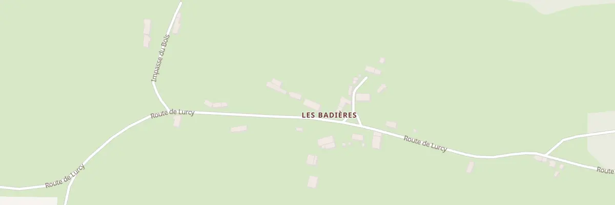 Plan du 26 Rte de Lurcy à Saint-Franchy
