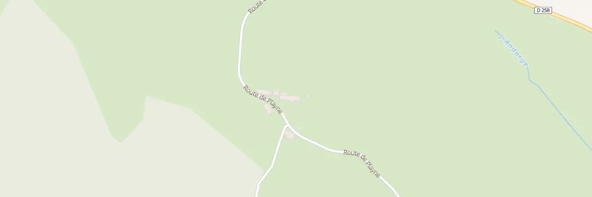 Plan du 2 Rte de Playne à Billy-Chevannes