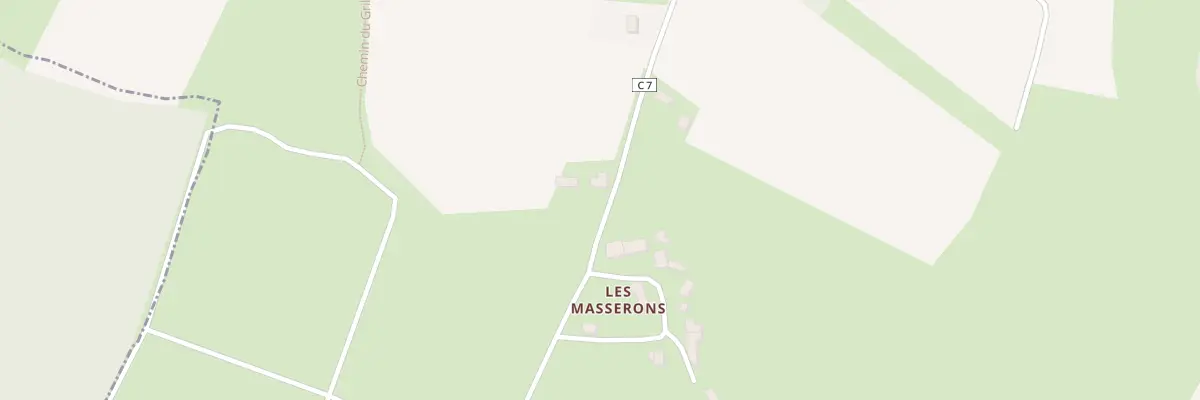 Plan du 3 Les Masserons à Chevannes-Changy