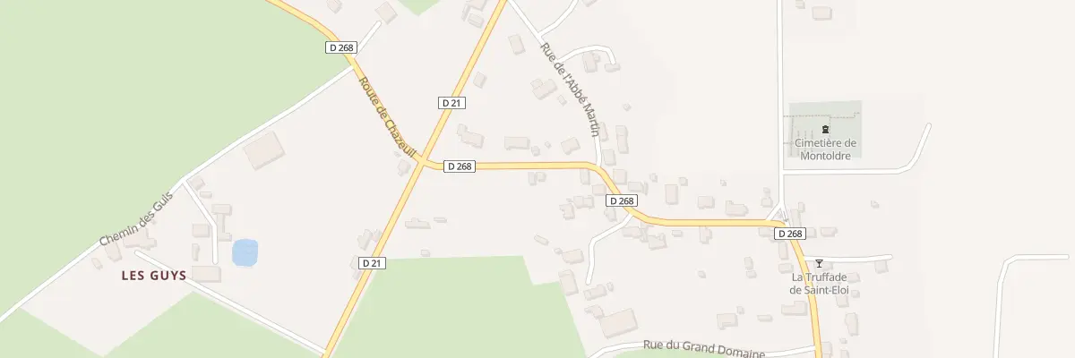 Plan du 14 Rue du Colonel Besson à Montoldre