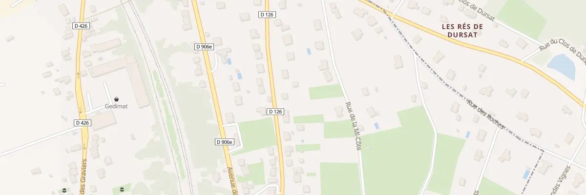 Plan du 46 Av de Cusset à Abrest