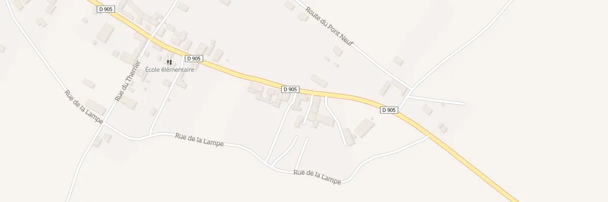 Plan du 1 Imp de la Colline à Vaumort