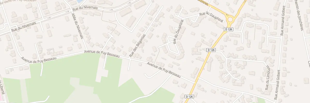 Plan du 46 Rue du Dauphine à Seuillet