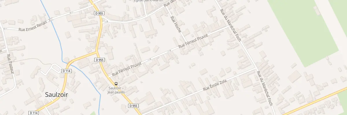 Plan du 18 Rue Ferreol Pruvot à Saulzoir