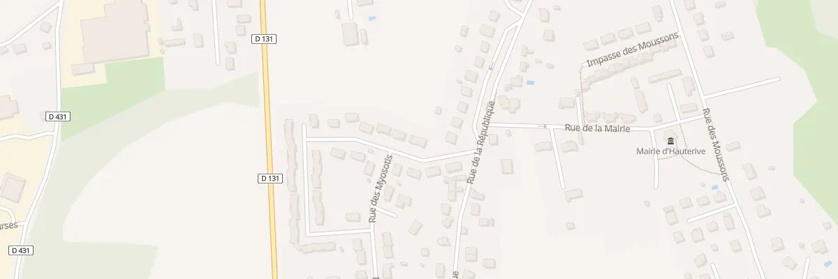 Plan du 2 Rue des Roses à Hauterive