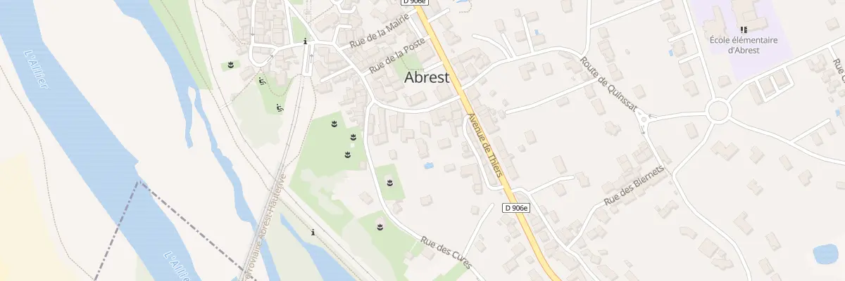 Plan du 13B Rue de la Liberté à Abrest