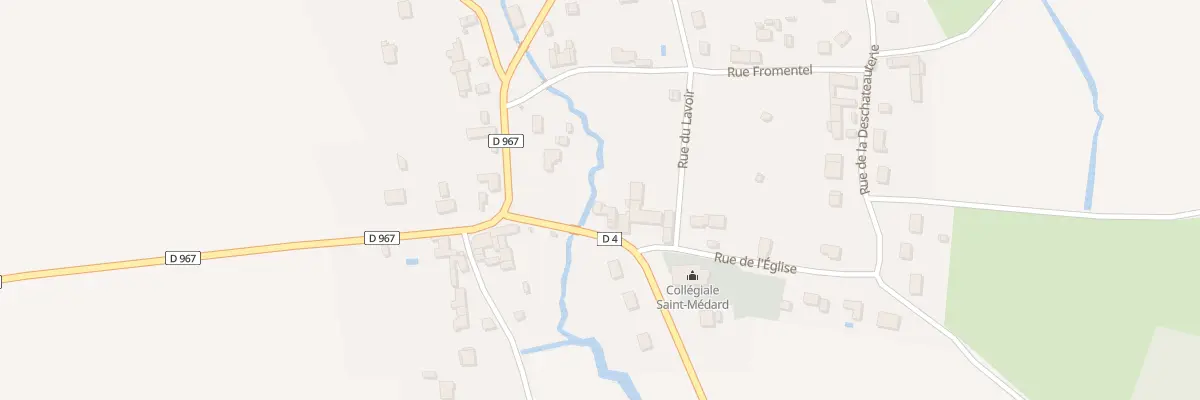 Plan du 1 Rue de la Mairie à Épieds