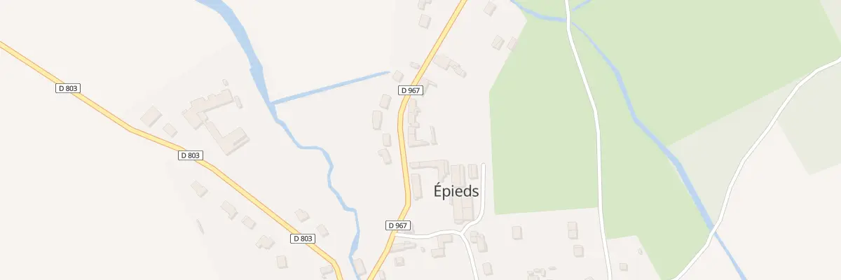 Plan du 16 Rte de Beuvardes à Épieds