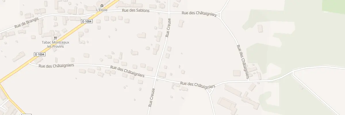 Plan du 15 Rue Creuse à Montceaux-lès-Provins