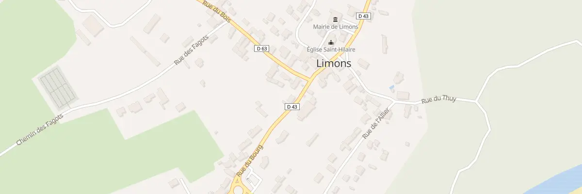 Plan du 12 Rue du Bourg à Limons