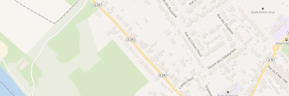 Plan du 36 Rue de Rouvignies à Prouvy