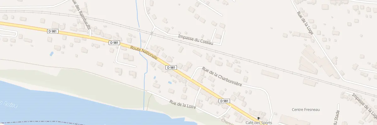 Plan du 28 Rue de la Charbonnière à Saint-Léger-des-Vignes