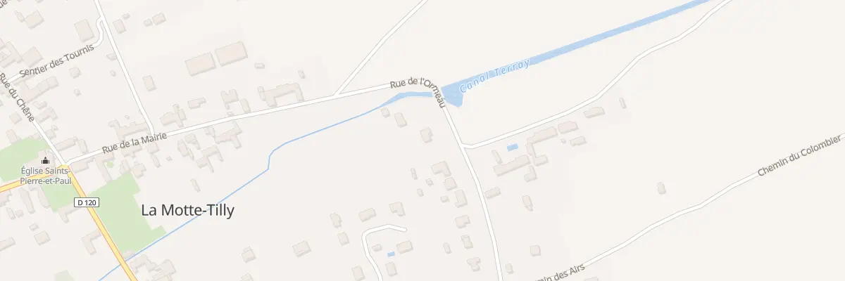 Plan du 2B Rue de l’Ormeau à La Motte-Tilly