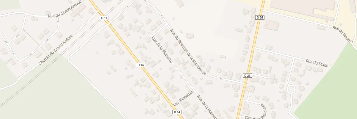 Plan du 3 Rue de la Plainette à Pinon