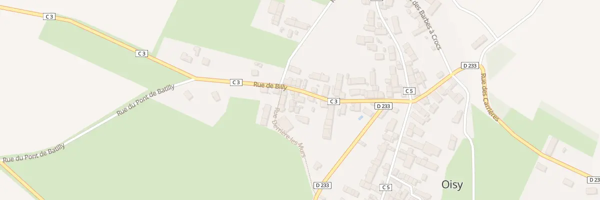 Plan du 15 Rue de Billy à Oisy