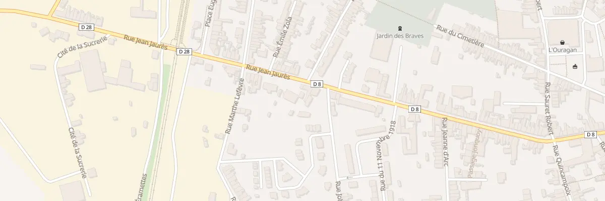 Plan du 135 Rue Jean Jaurès à Bohain-en-Vermandois