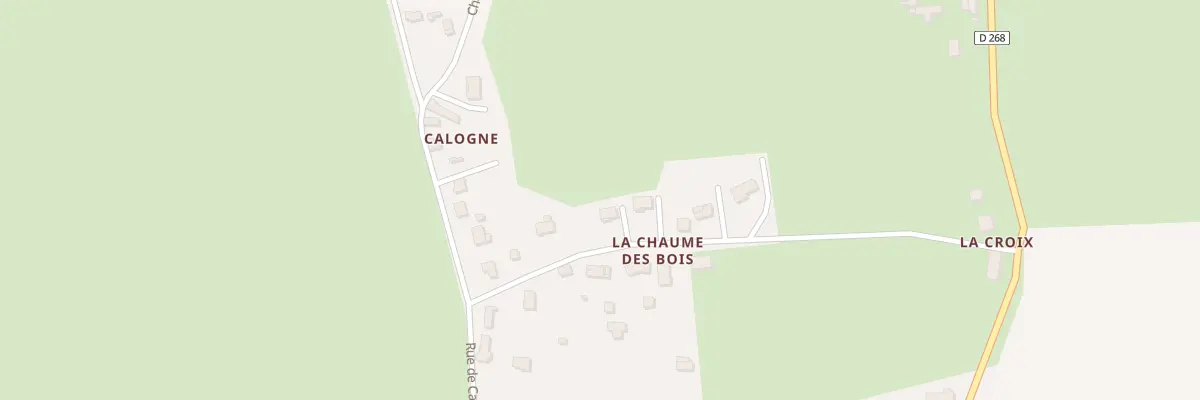 Plan du 30 Rue de la Chaume des Bois à Montoldre