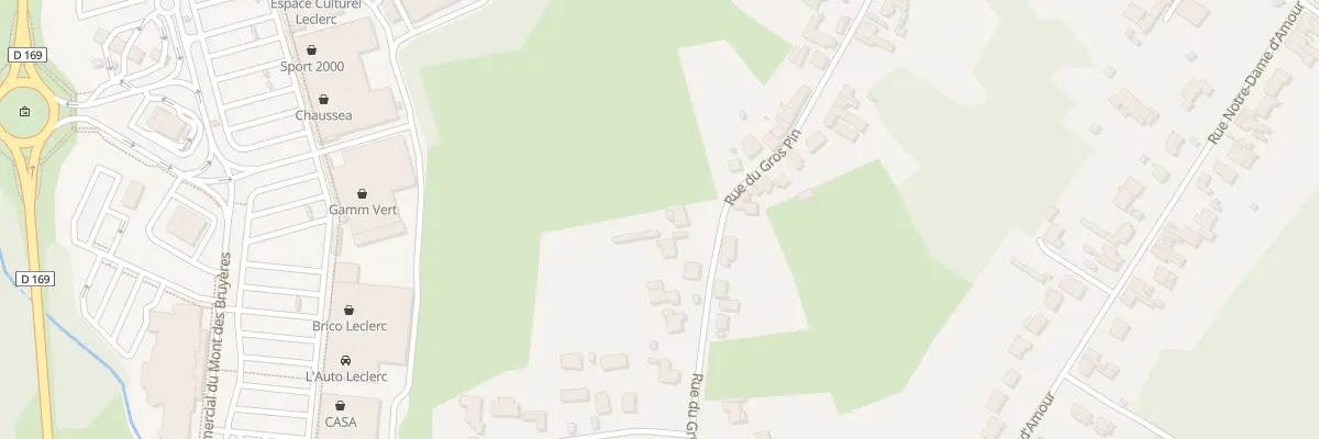 Plan du 268 Rue du Gros Pin à Saint-Amand-les-Eaux