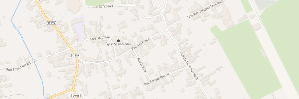 Plan du 24 Rue des Poilus à Saulzoir