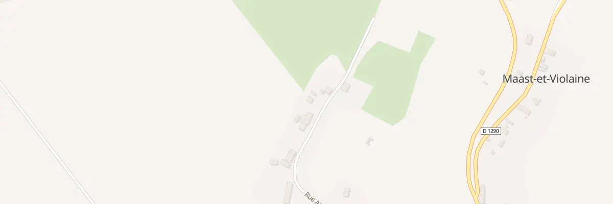 Plan du 25 Rue aux Vaches à Maast-et-Violaine