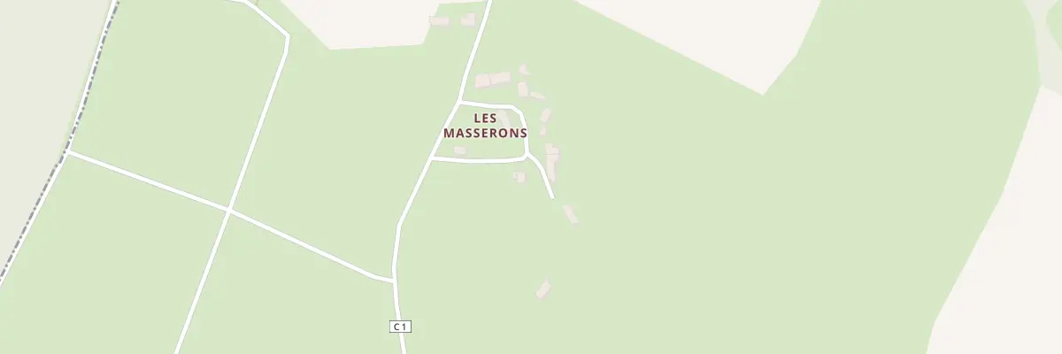 Plan du 2 Les Masserons à Chevannes-Changy