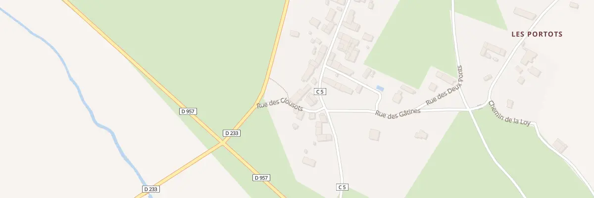 Plan du 182 Le Grand Oisy à Oisy
