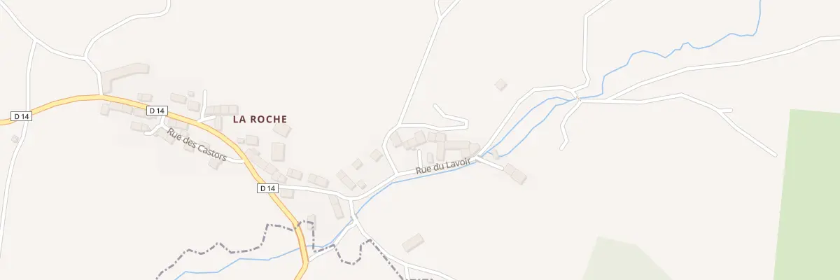 Plan du 5055 La Roche à Lajo