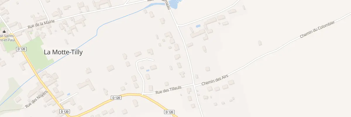 Plan du 10 Rue de l’Ormeau à La Motte-Tilly