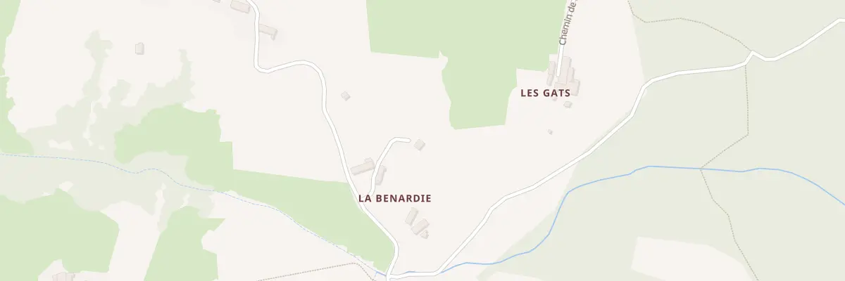 Plan du 5065 La Benardie à Saint-Jean-des-Ollières