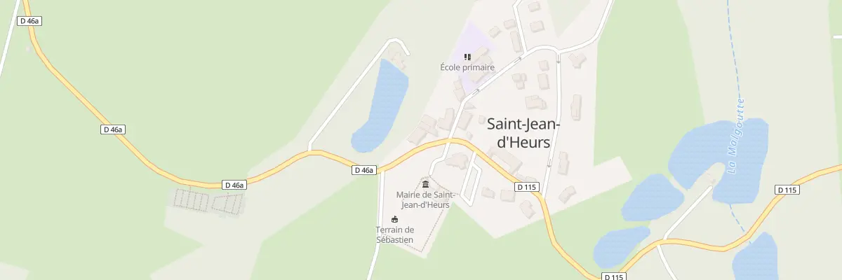 Plan du 5055 Saint Jean d’Heurs à Saint-Jean-d’Heurs